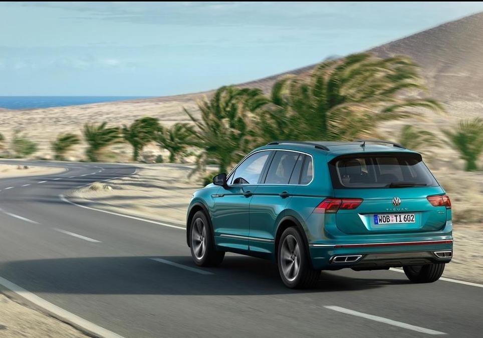 Volkswagen Tiguan restyling 2020 posteriore