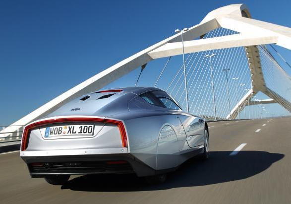 Volkswagen XL1 posteriore