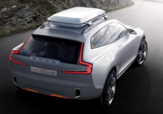 Volvo Concept XC Coupé dall'alto