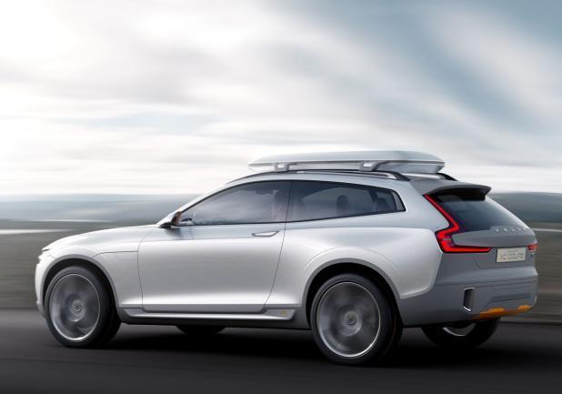 Volvo Concept XC Coupé profilo lato sinistro