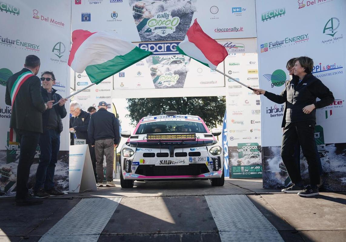 Ypsilon Rally2 - partenza Il Ciocco