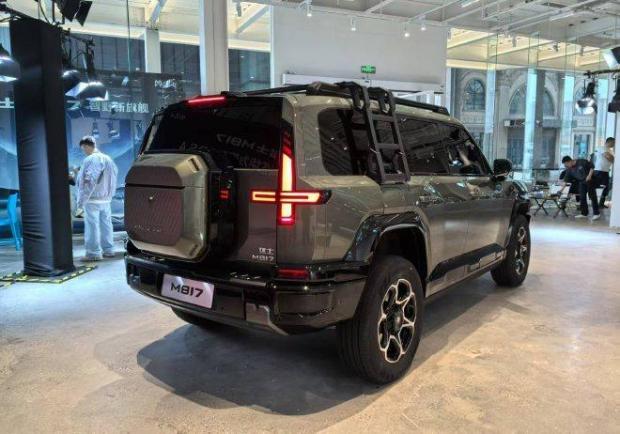 Dongfeng Warrior M817 - vista posteriore