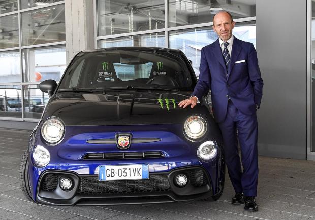 Abarth, a Misano con la nuova 595 Monster Energy Yamaha