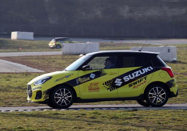 Aci Rally Italia Talent 2019 suzuki swift sport in pista