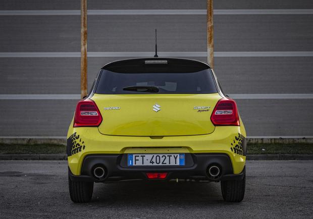 Aci Rally Italia Talent 2019 suzuki swift sport posteriore