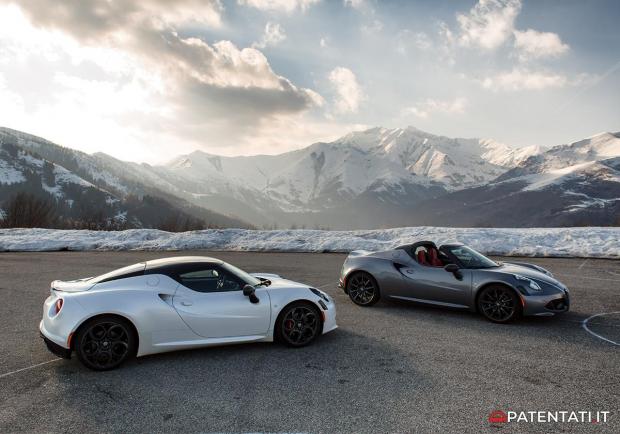 Alfa Romeo 4C foto Coupé e Spider