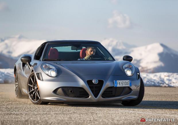 Alfa Romeo 4C Spider test drive