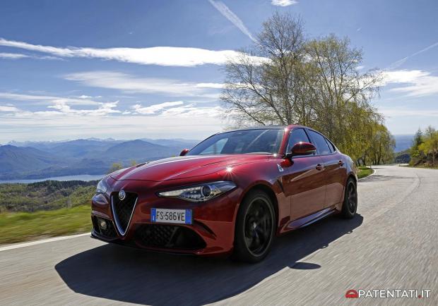 Alfa Romeo Giulia Quadrifoglio prova