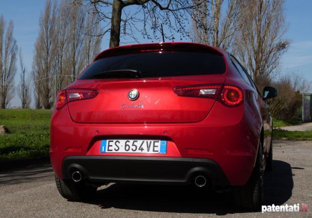 Alfa Romeo Giulietta 2.0 JTDm 150cv posteriore