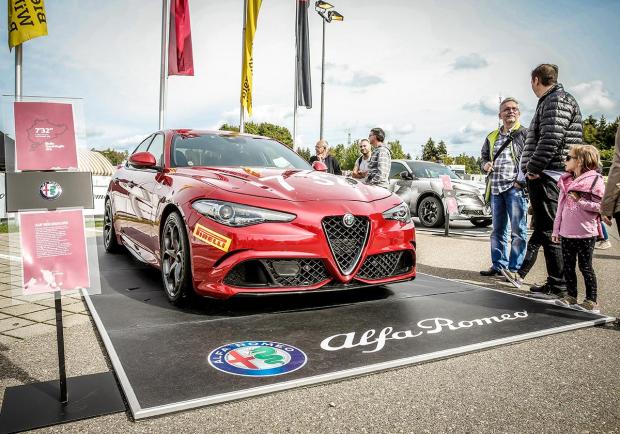 Alfa Romeo, il più grande raduno a pochi passi dalla sede del F1 team 02