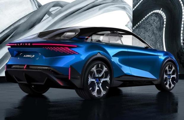 Alpine A390 GT - posteriore