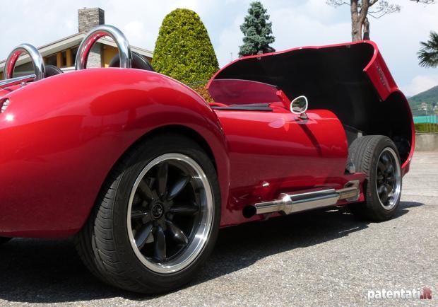 ATS STILE50 SPEEDSTER cofano motore aperto