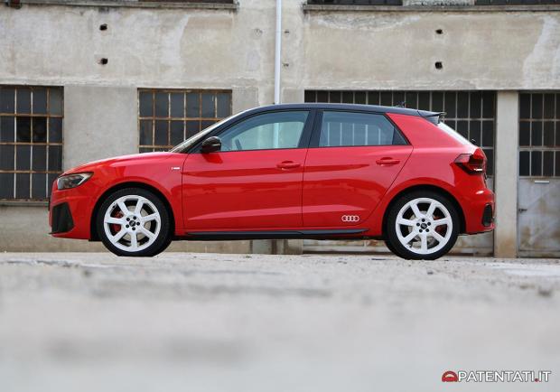 Audi A1 Sportback 30 TSFI S tronic S line Edition profilo