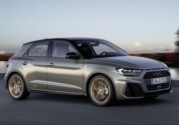 Audi A1 Sportback profilo grey