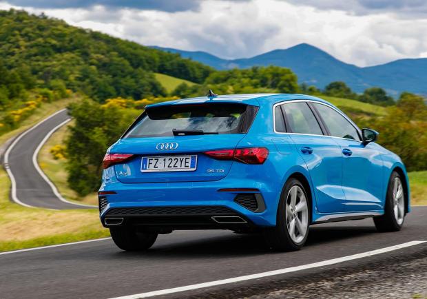 Audi A3 Sportback 2020 posteriore