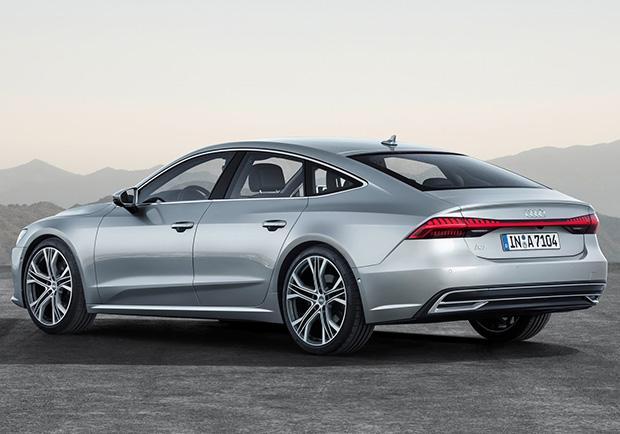 Audi A7 Sportback 2018 tre quarti posteriore