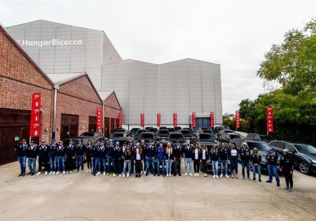 Audi flotta FISI Hangar Bicocca 2020