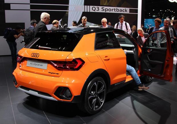 Audi, lo stand dei quattro anelli all'IAA 2019 07