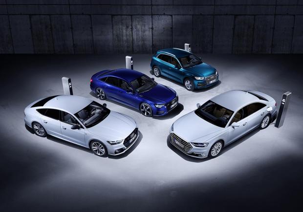 Audi, tutte le nuove ibride plug-in al Salone di Ginevra 01