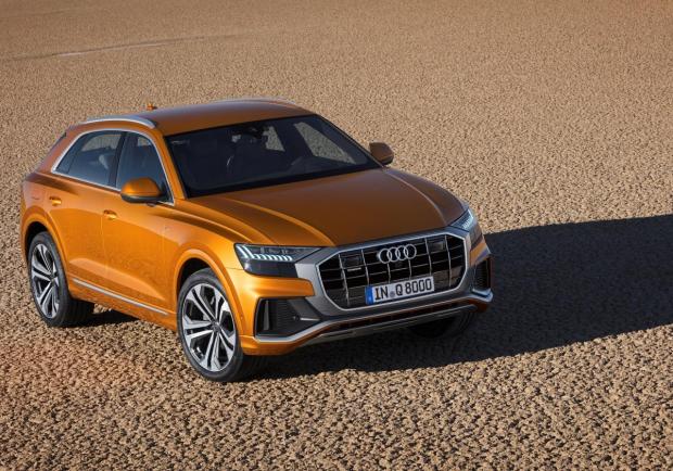 Audi Q8 vista alto