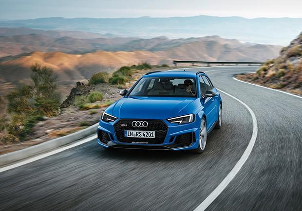 Audi RS4 Avant 2018 anteriore