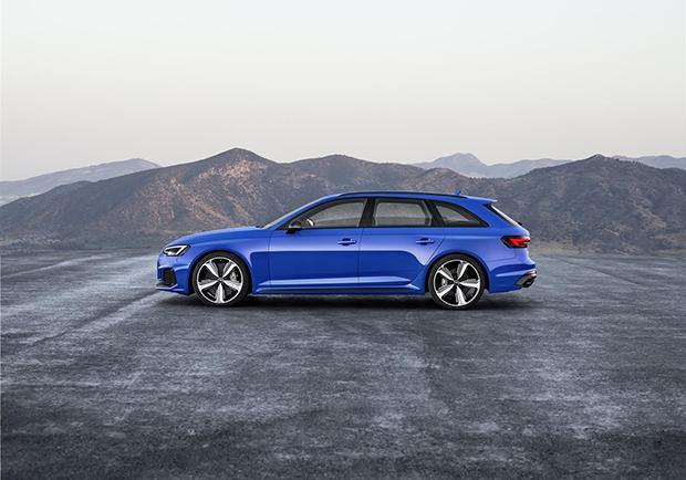 Audi RS4 Avant 2018 profilo