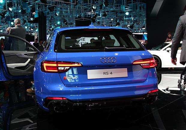 Audi RS4 posteriore Salone di Francoforte 2017