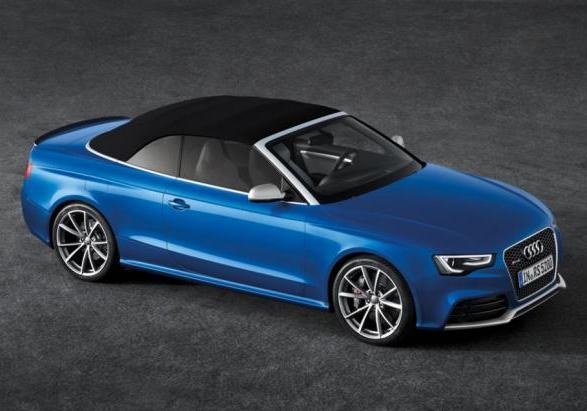 Audi RS5 Cabriolet capotte chiusa