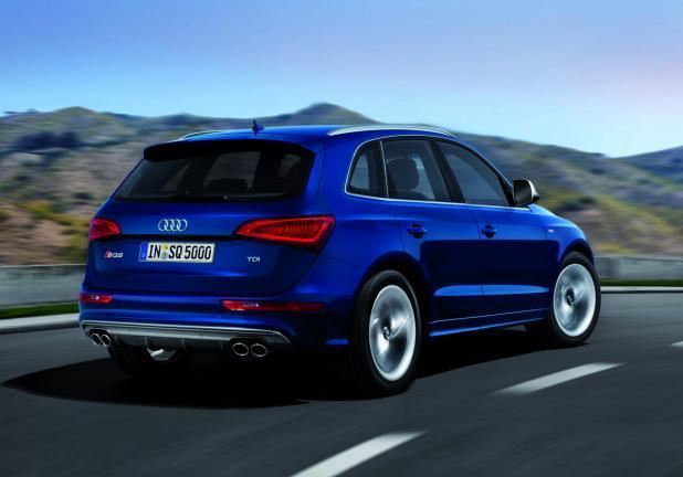 Audi SQ5 TDI tre quarti posteriore lato destro