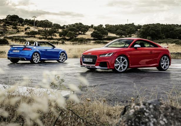 Audi TT RS coupe e roadster