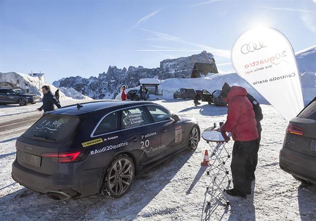 Audi vince la sfida della 20quattro ore delle Alpi 02