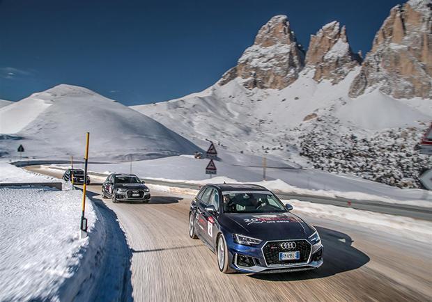 Audi vince la sfida della 20quattro ore delle Alpi 04