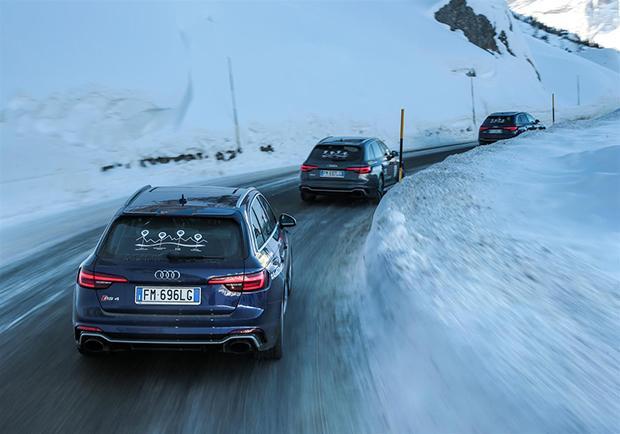 Audi vince la sfida della 20quattro ore delle Alpi 05