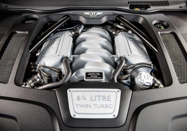 Bentley Mulsanne Speed dettaglio motore