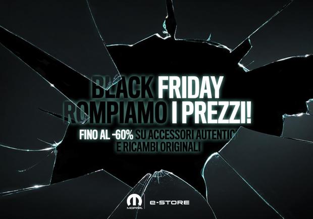 Black Friday Mopar, oltre 8.000 prodotti FCA al 60%