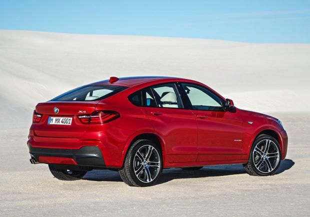 BMW X4 profilo