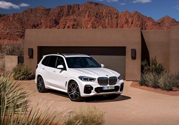 BMW X5 vista alto