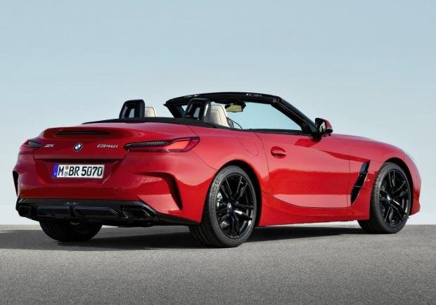 BMW Z4 tre quarti posteriore