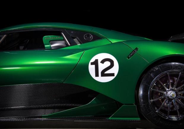 Brabham BT62 dettaglio profilo