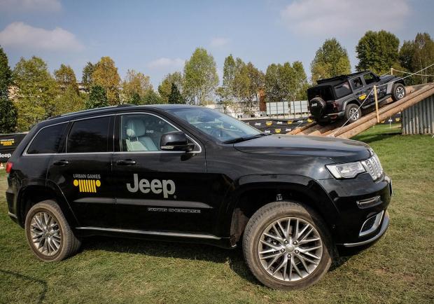 Cherokee, Wrangler e Renegade al Jeep Urban Games 03