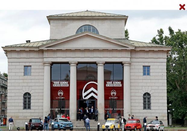Citroen festeggia i 100 anni di storia Italia