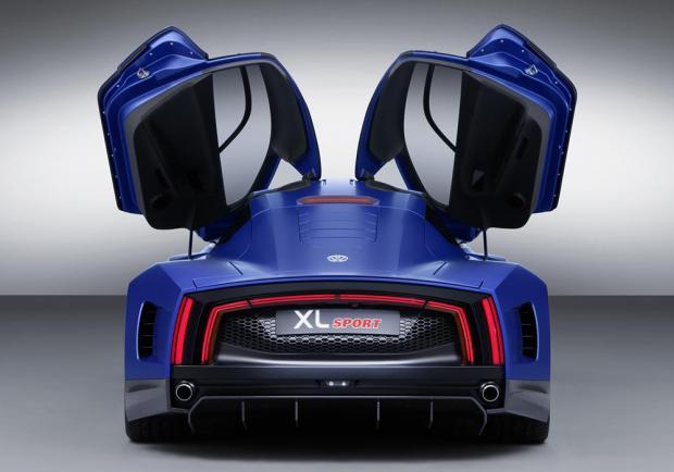 Concept car Volkswagen XL Sport posteriore