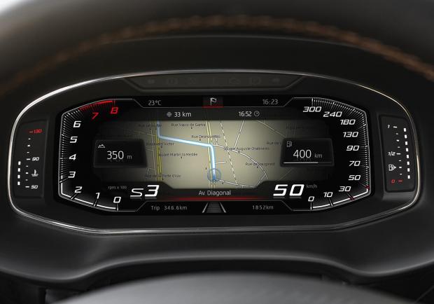 Cupra Ateca strumentazione Virtual Cockpit