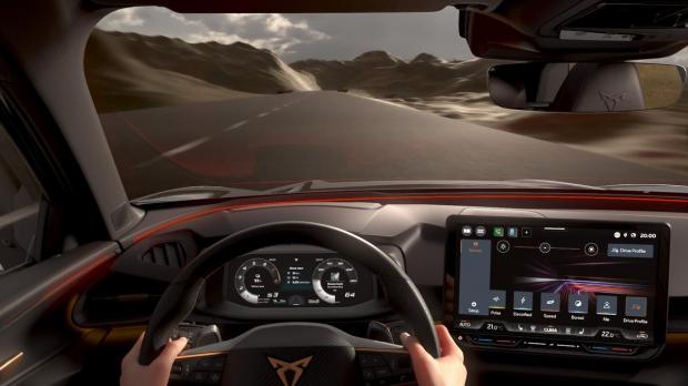 Cupra Terramar Impulse dashboard