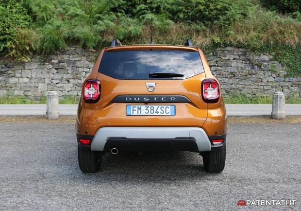 Dacia Duster 4x4 2018 posteriore