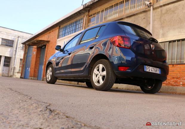 Dacia Sandero Streetway GPL posteriore