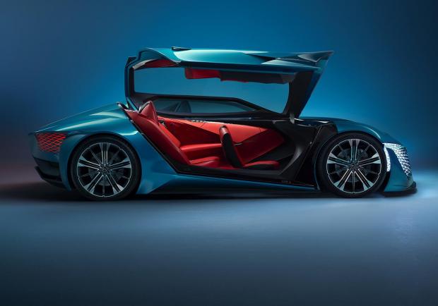 DS X E-Tense, la dream car elettrica del 2035 03