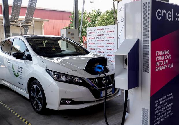 Enel X e Nissan, insieme per la tecnologia V2G