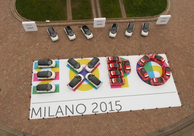 Expo Milano 2015 flotta 500L Natural Power
