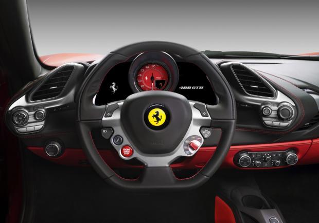 Ferrari 488 GTB cockpit